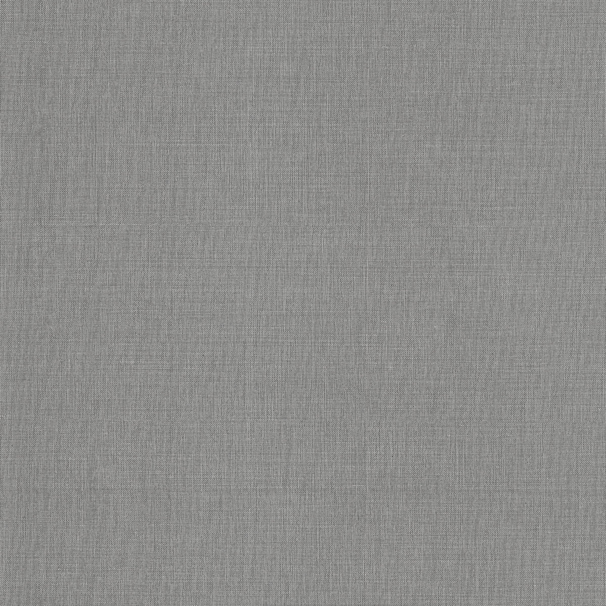 Magnolia Home Meadowbrook Wallpaper in solid grey with a fine, cross-hatched linen texture.