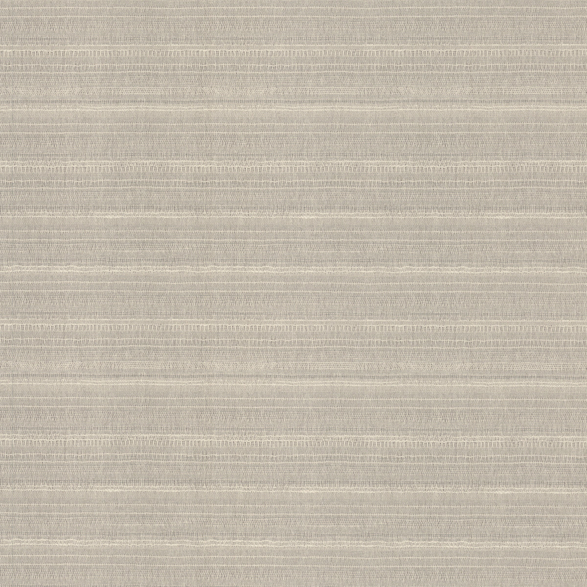 Magnolia Home In The Details Wallpaper featuring a neutral-toned, textured horizontal striped pattern.