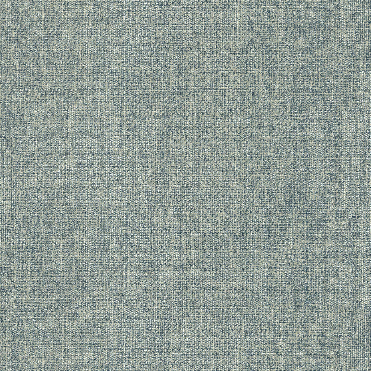 Magnolia Home Brindled Wallpaper in blue-grey with a subtle, textured fabric-like pattern.