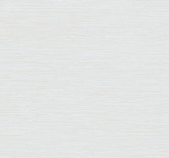 Off-white Grass Roots Wallpaper with a fine, horizontal linear texture.