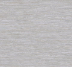 Grass Roots Wallpaper in light gray with a fine horizontal linear texture.