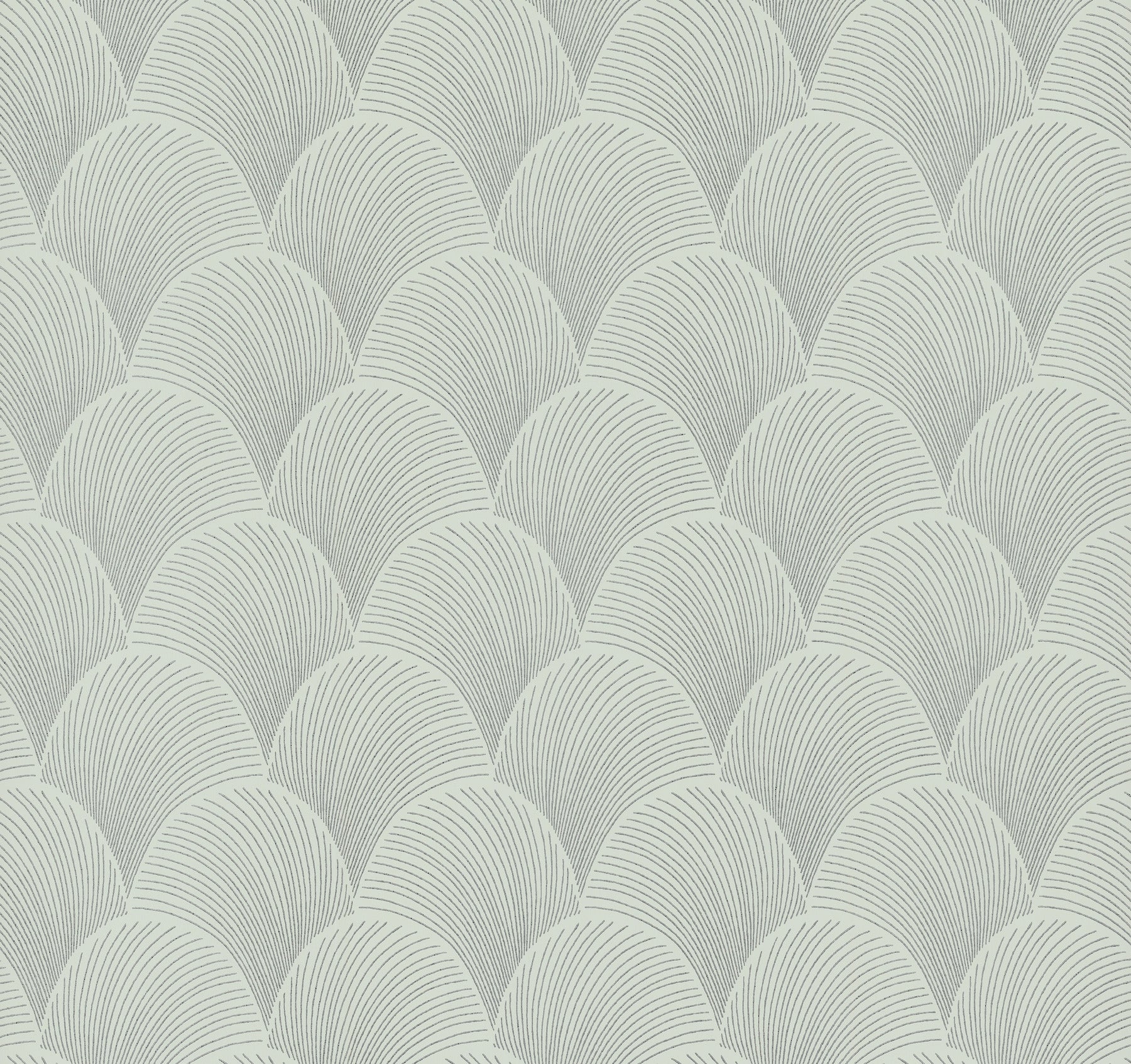 Metallic Scallop Wallpaper Wallpaper Candice Olson Double Roll Light Green 