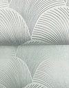 Metallic Scallop Wallpaper Wallpaper Candice Olson   