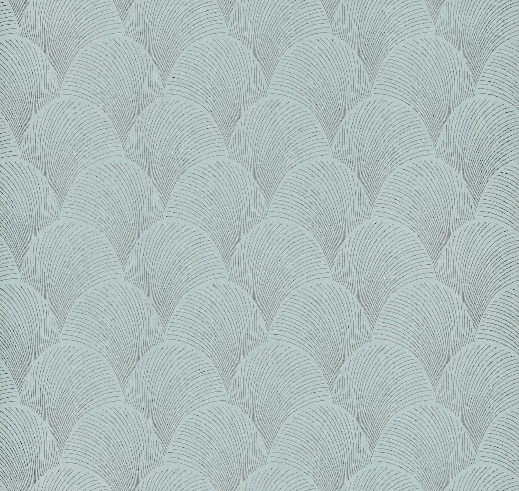 Metallic Scallop Wallpaper Wallpaper Candice Olson Double Roll Blue Pearl 