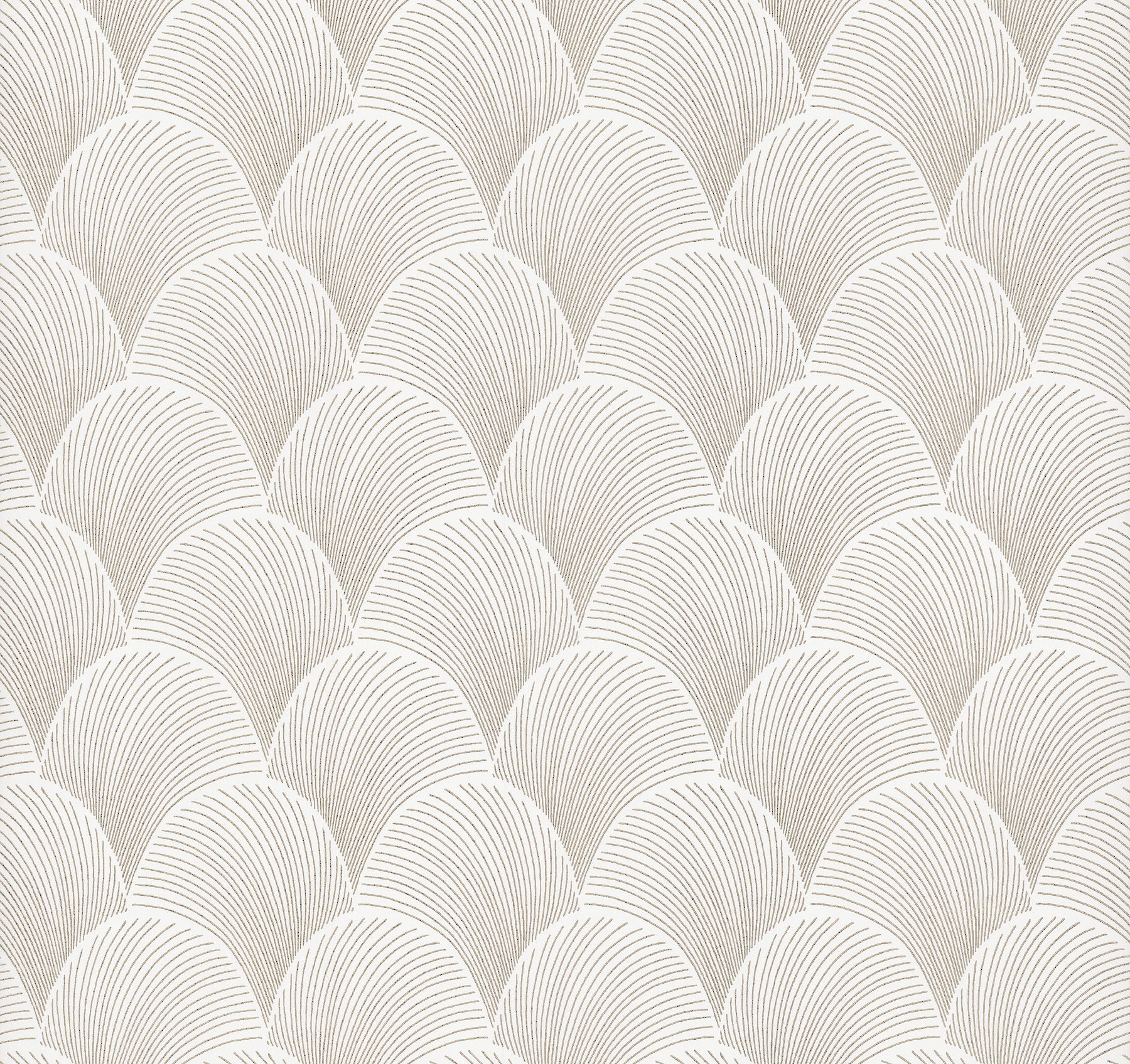 Metallic Scallop Wallpaper Wallpaper Candice Olson Double Roll White 