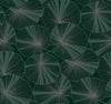 Layered Lily Pads Wallpaper Wallpaper Candice Olson Double Roll Deep Green 