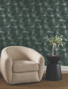 Layered Lily Pads Wallpaper Wallpaper Candice Olson   