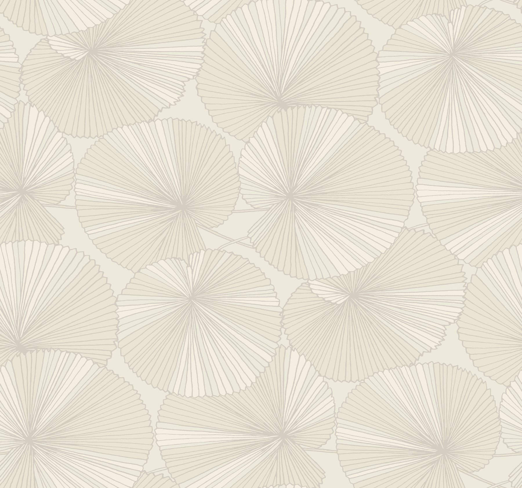 Layered Lily Pads Wallpaper Wallpaper Candice Olson Double Roll Cream 