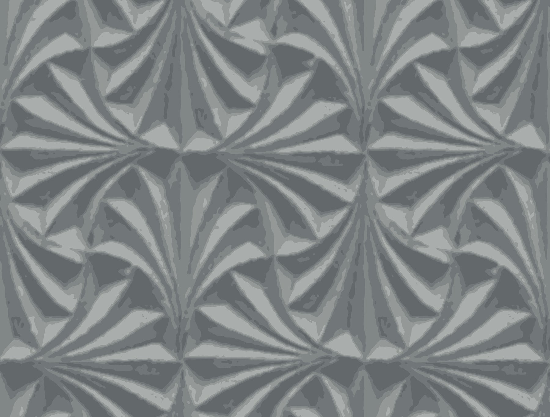 Sculpted Fans Wallpaper Wallpaper Candice Olson Double Roll Charcoal 