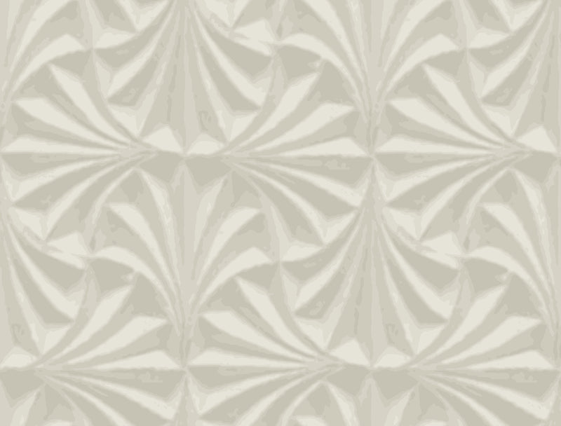 Sculpted Fans Wallpaper Wallpaper Candice Olson Double Roll Taupe 