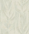 Dicot Spa Leaf Wallpaper Wallpaper Candice Olson Double Roll Light Green 