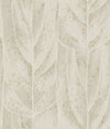 Dicot Spa Leaf Wallpaper Wallpaper Candice Olson Double Roll Beige 