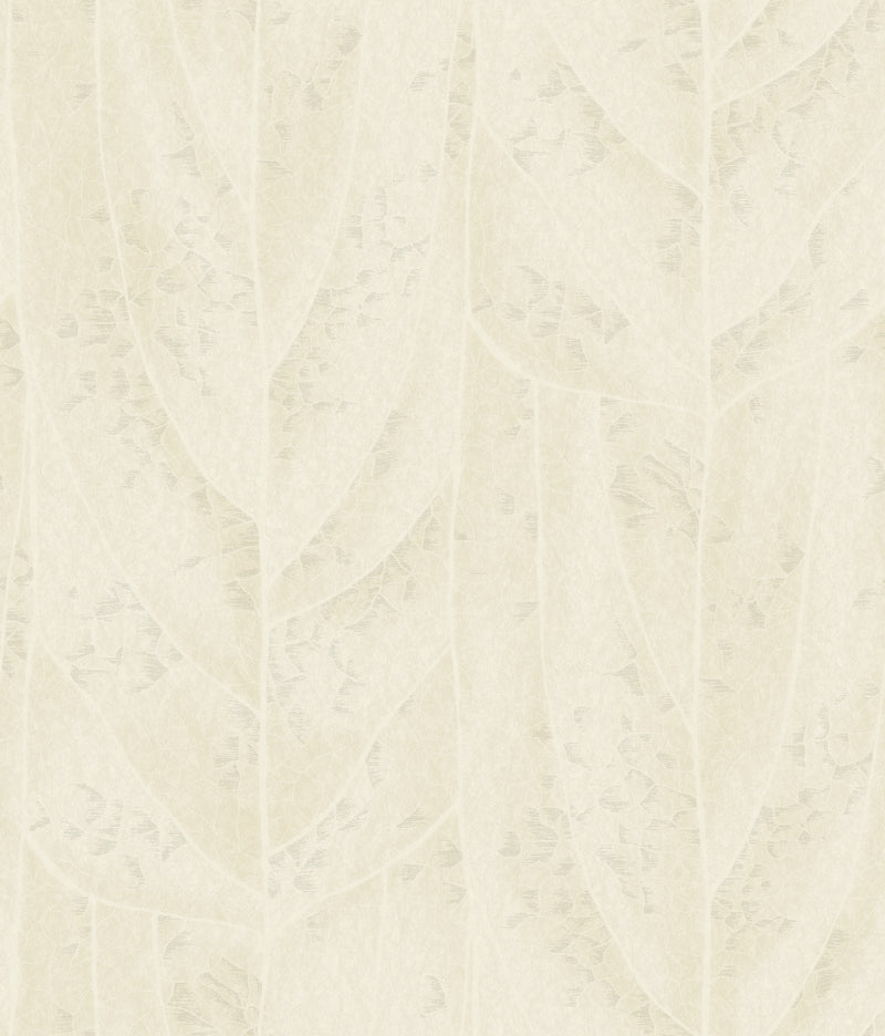 Dicot Spa Leaf Wallpaper Wallpaper Candice Olson Double Roll Pearl 