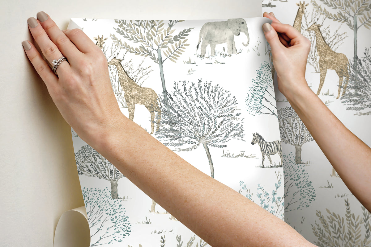PSW1212RL-peel-and-stick-wallpaper-stick-application-step