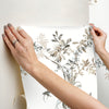 Wild Flowers Premium Peel + Stick Wallpaper Peel and Stick Wallpaper York   