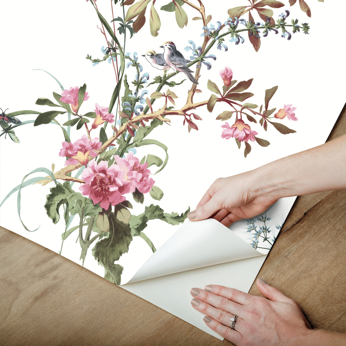PSW1366RL-peel-and-stick-wallpaper-peel-application-step