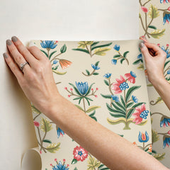 PSW1447RL-peel-and-stick-wallpaper-stick-application-step