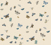 Butterfly House Wallpaper P&S Wallpaper Rifle Paper Co. Roll Linen