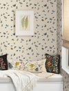 Butterfly House Wallpaper P&S Wallpaper Rifle Paper Co.