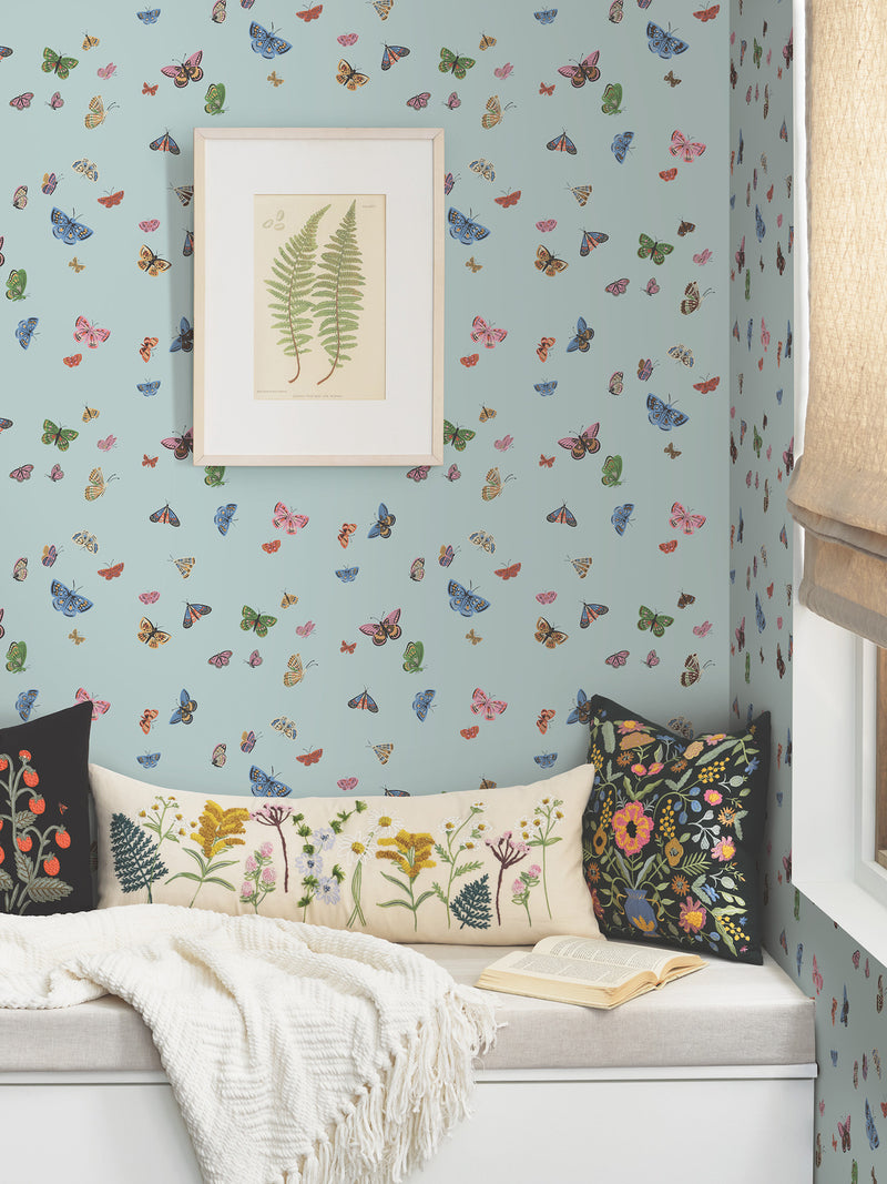 Butterfly House Wallpaper P&S Wallpaper Rifle Paper Co.