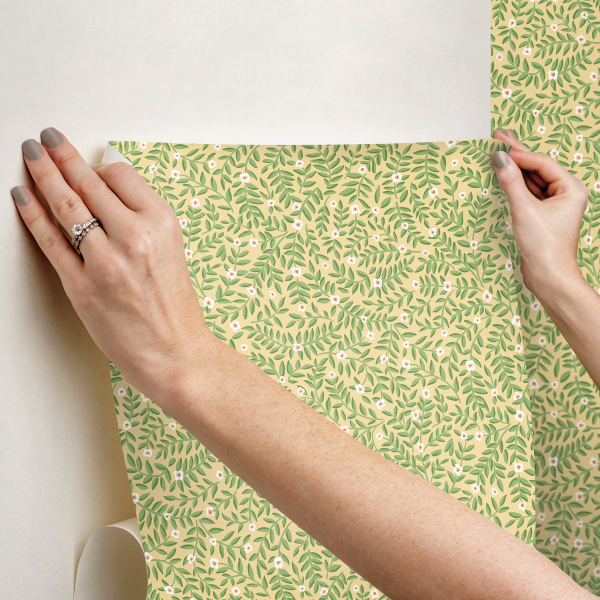 PSW1671RL-peel-and-stick-wallpaper-stick-application-step