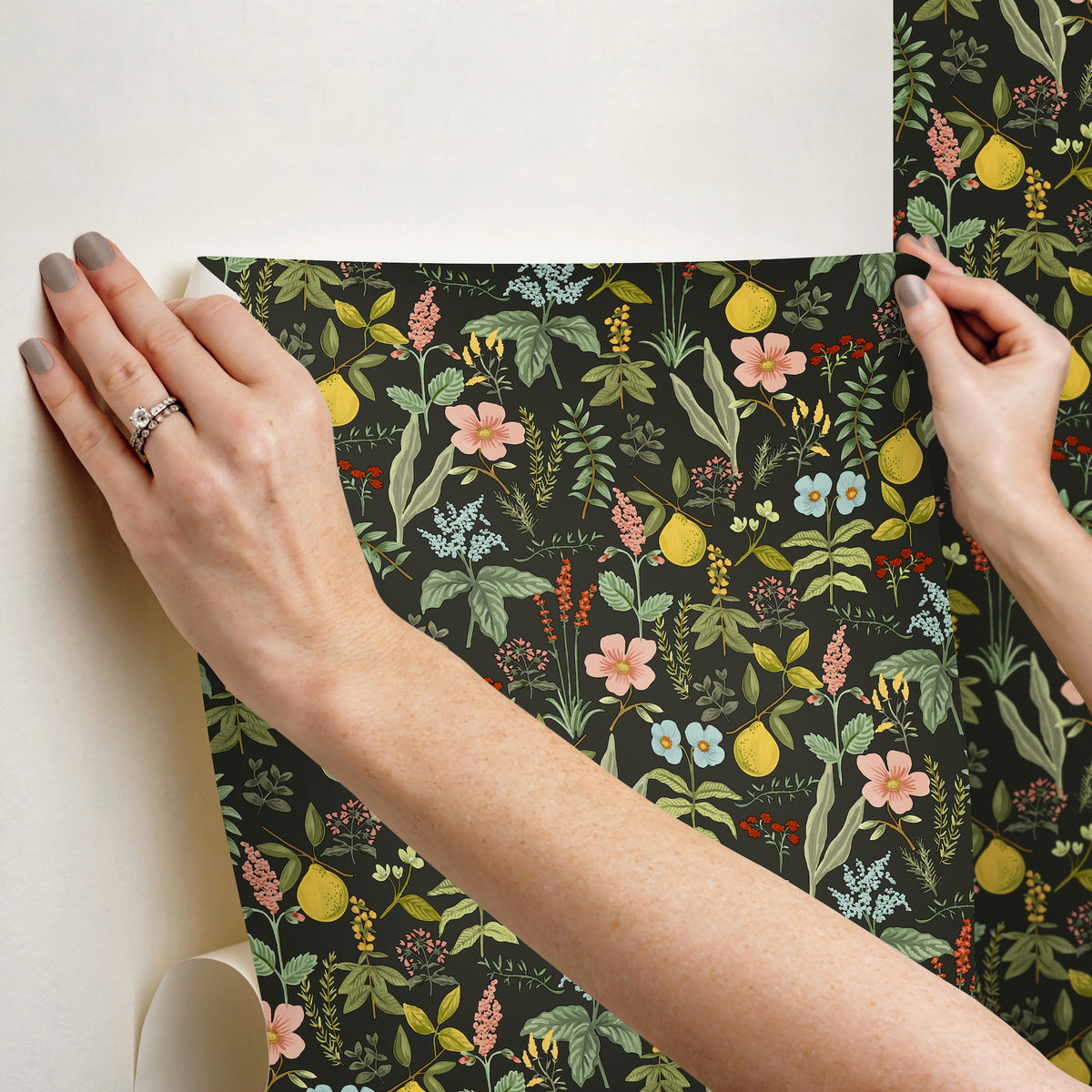 PSW1676RL-peel-and-stick-wallpaper-stick-application-step