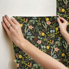 PSW1676RL-peel-and-stick-wallpaper-stick-application-step