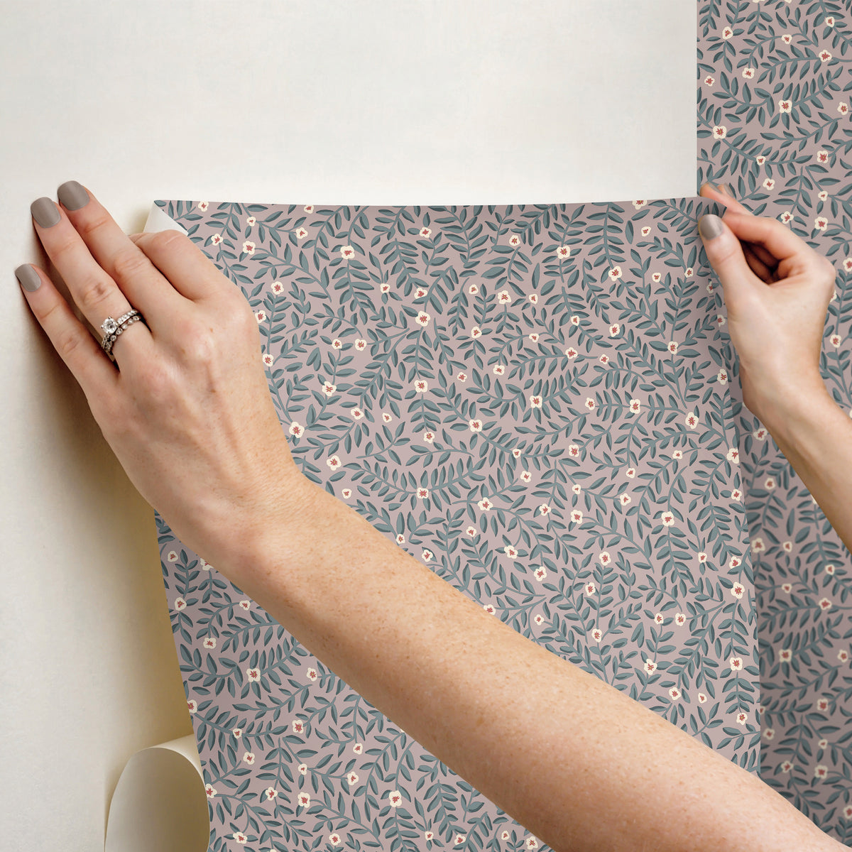 PSW1693RL-peel-and-stick-wallpaper-stick-application-step