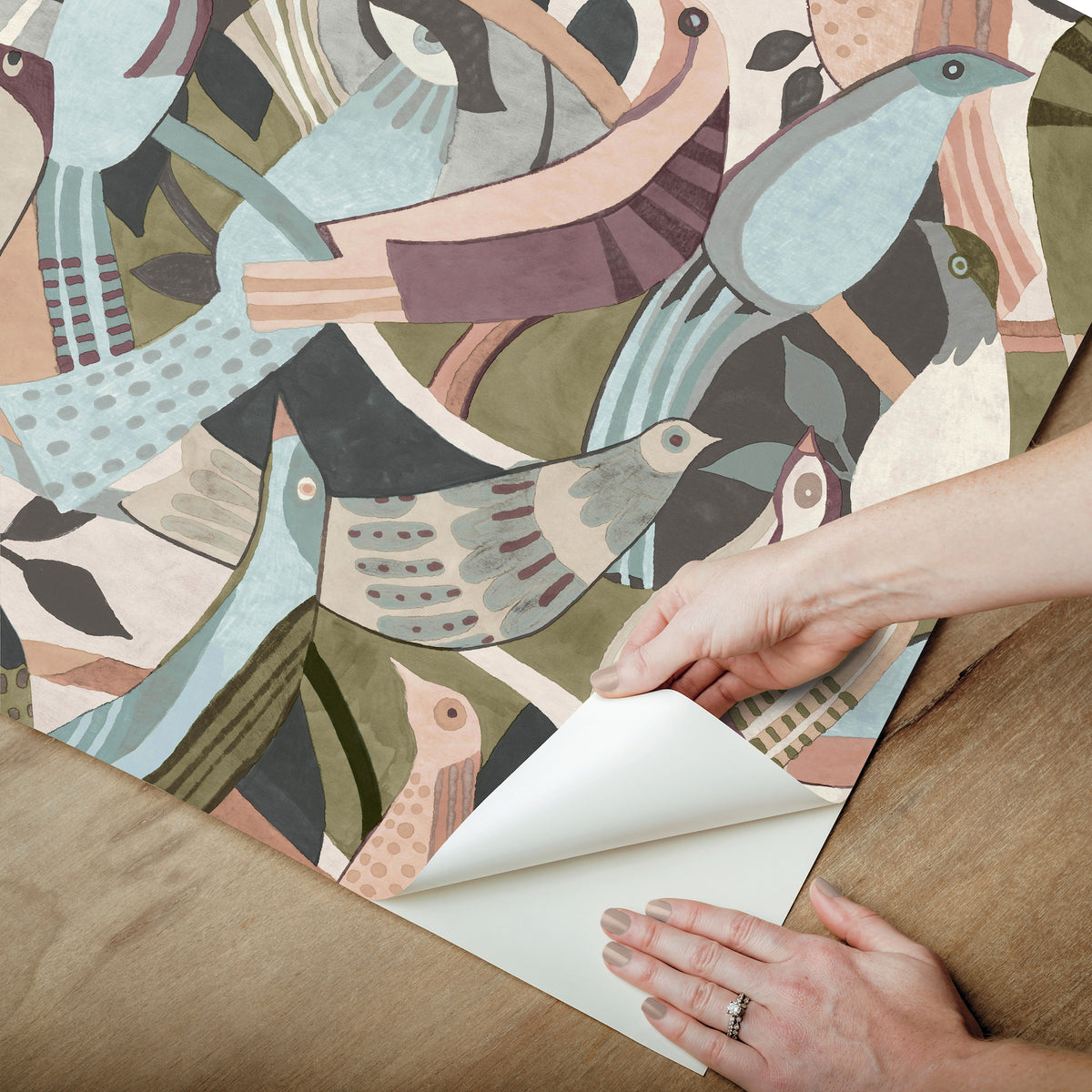 PSW1709RL-peel-and-stick-wallpaper-peel-application-step