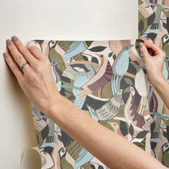 PSW1709RL-peel-and-stick-wallpaper-stick-application-step