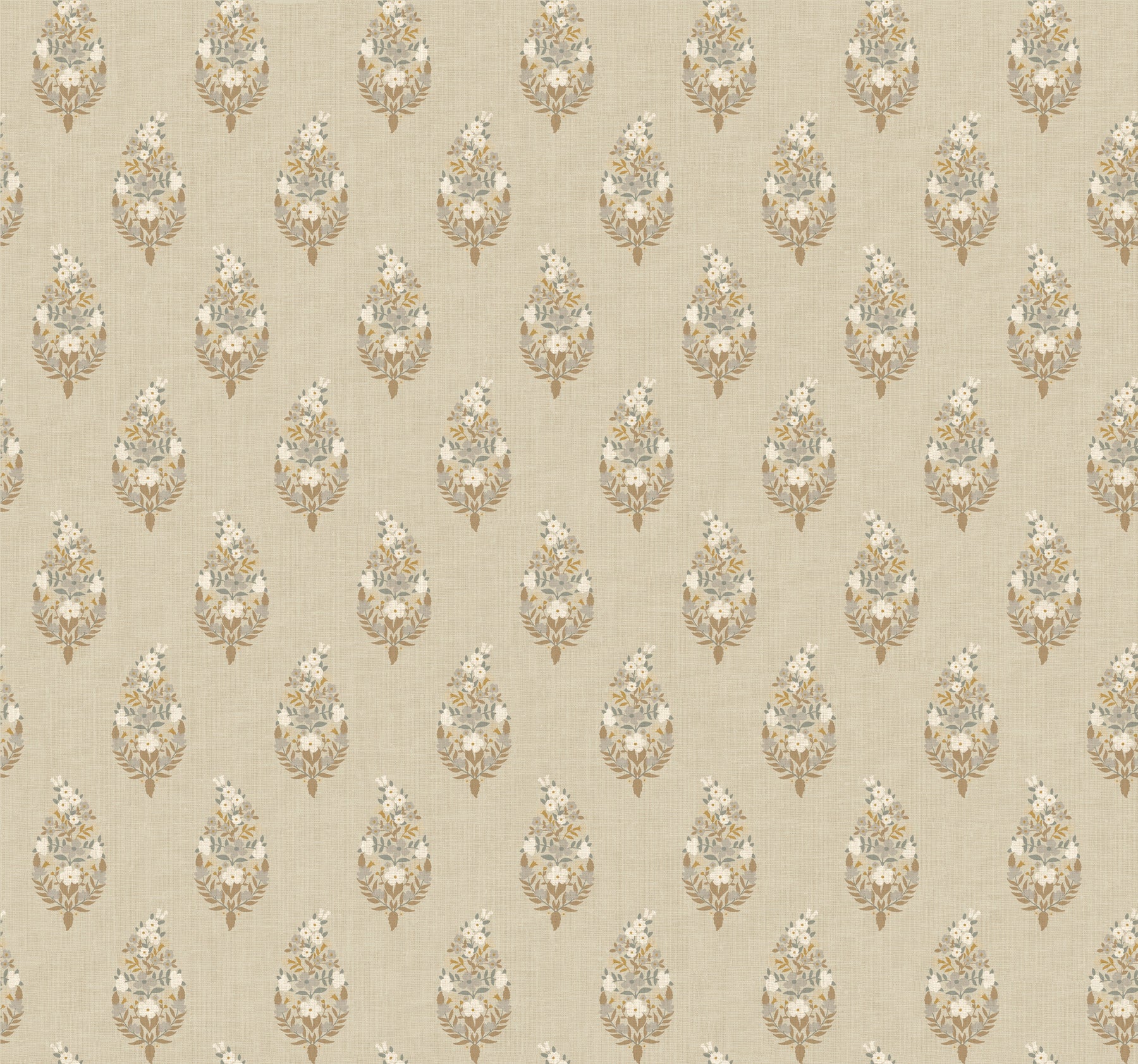 Paisley Wallpaper Wallpaper Rifle Paper Co. Roll Linen 