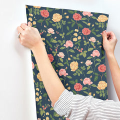 RF7544-peel-and-stick-wallpaper-stick-application-step