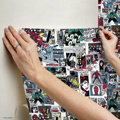 RMK12814PLW-peel-and-stick-wallpaper-stick-application-step