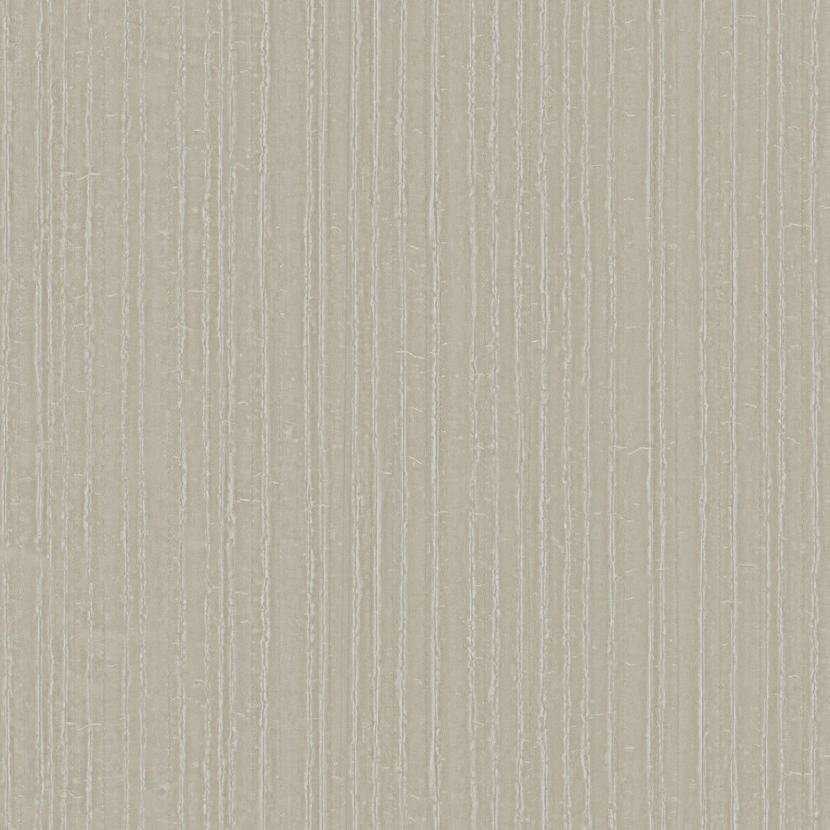Ronald Redding Vintage Tin wallpaper in light beige, featuring a pattern of thin, distressed vertical lines.