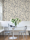 Bambou Toile Wallpaper Wallpaper York Wallcoverings   