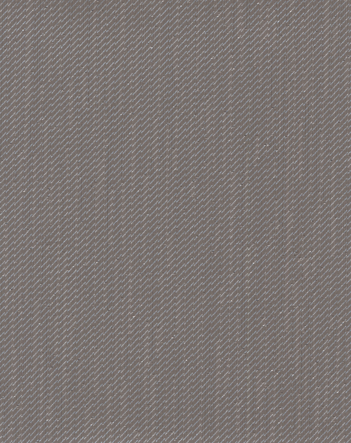 Close-up of Cascade Glimmer Wallpaper by York Wallcoverings, featuring textured purple with diagonal, tightly woven lines creating a striped pattern across the surface.