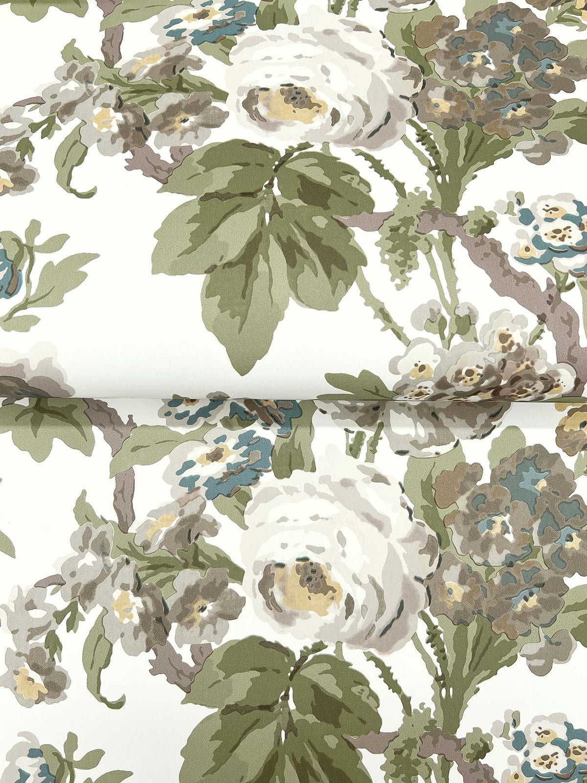 Beatrix Vintage Floral Wallpaper