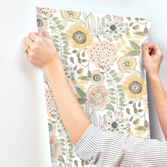 ZM2895-peel-and-stick-wallpaper-stick-application-step