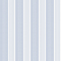 Cottage Stripe Peel and Stick Mural Peel and Stick Mural 750 Home Mural Chambray 