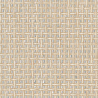 Aki Silver Basketweave Wallpaper Wallpaper A-Street Prints Double Roll Silver 