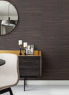 Shandong Charcoal Grasscloth Wallpaper Wallpaper A-Street Prints   