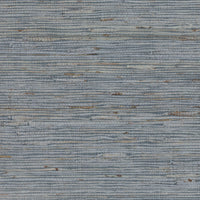 Aiko Slate Sisal Wallpaper Wallpaper A-Street Prints Double Roll Slate 