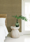 Cheng Wheat Woven Grasscloth Wallpaper Wallpaper A-Street Prints   