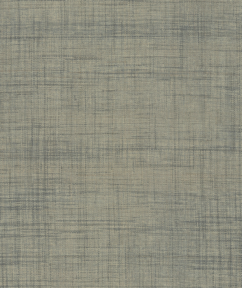 Cheng Wheat Woven Grasscloth Wallpaper Wallpaper A-Street Prints Double Roll Light Grey 