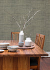 Cheng Wheat Woven Grasscloth Wallpaper Wallpaper A-Street Prints   