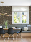 Fairbank Champagne Linen Geometric Wallpaper by Scott Living Wallpaper A-Street Prints   