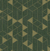 Fairbank Champagne Linen Geometric Wallpaper by Scott Living Wallpaper A-Street Prints Double Roll Evergreen 