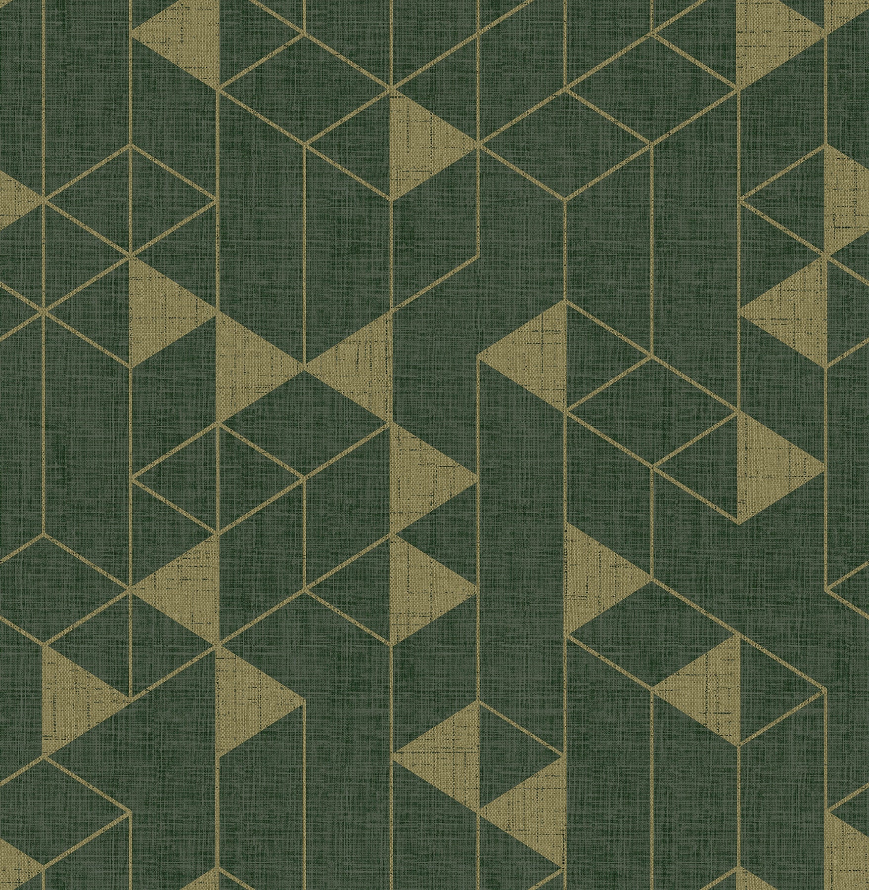 Fairbank Champagne Linen Geometric Wallpaper by Scott Living Wallpaper A-Street Prints Double Roll Evergreen 