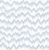 Holmby Seafoam Brushstroke Zigzag Wallpaper by Scott Living Wallpaper A-Street Prints Double Roll Light Blue 