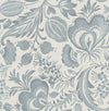 Culver Grey Jacobean Wallpaper by Scott Living Wallpaper A-Street Prints Double Roll Slate 